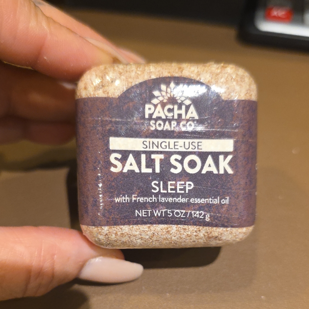 Sleep Single-Use Salt Soak - Brown